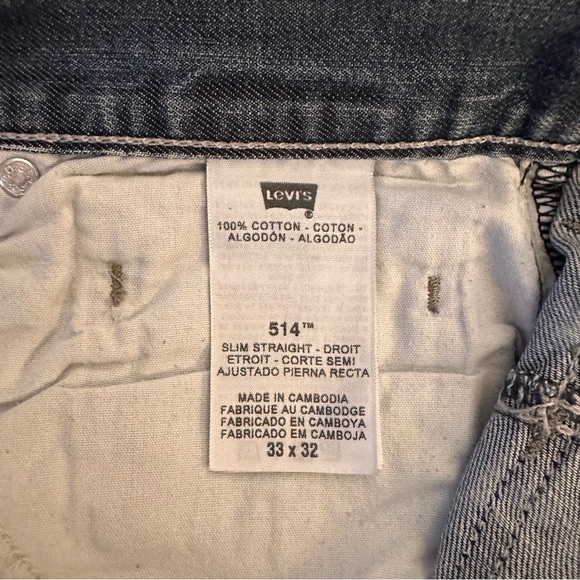 LEVI’S | Black Label 514 Slim Straight | 33 x 32 - Picture 2 of 7